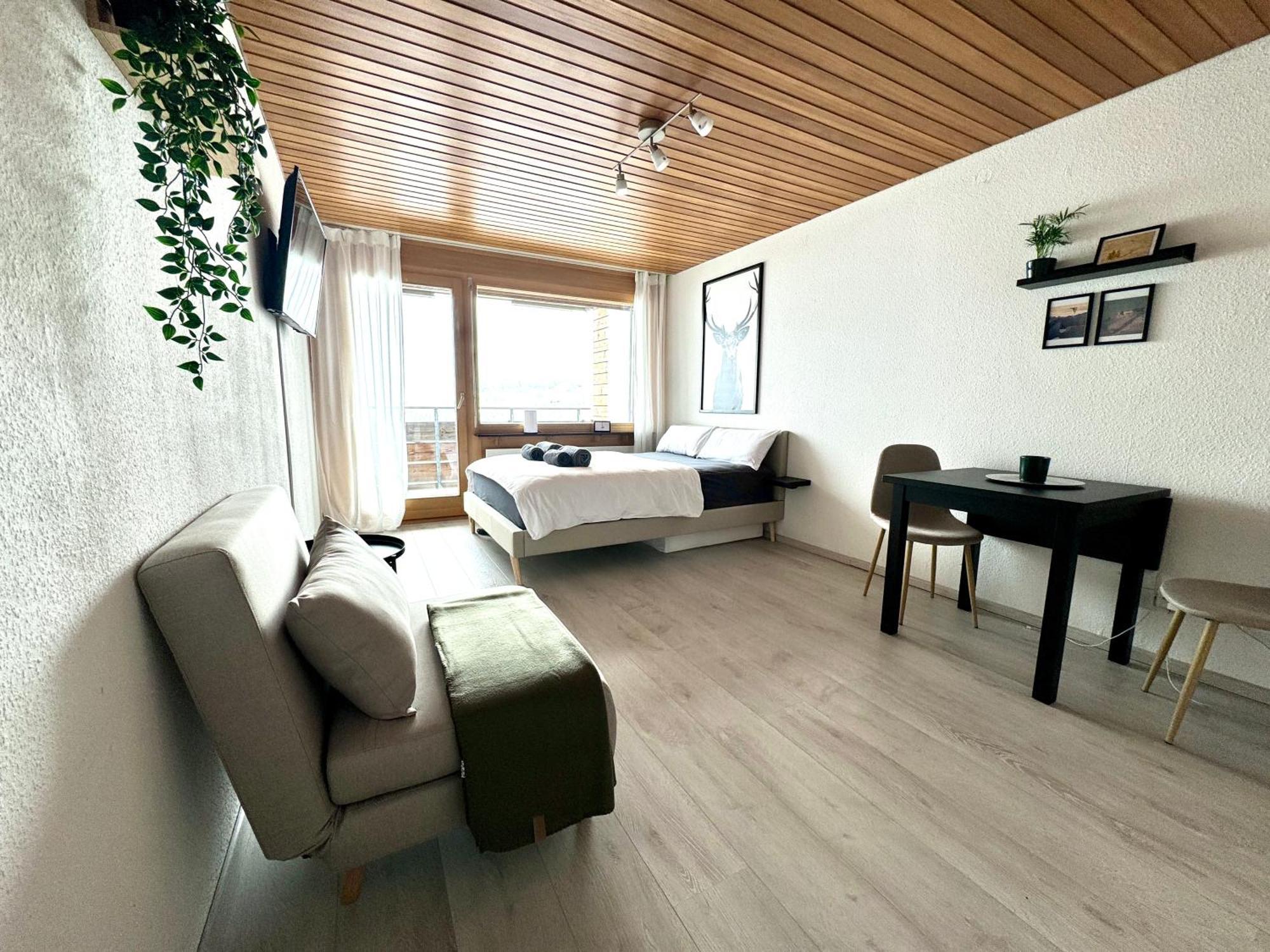 Studio Mit See- Und Bergblick Laax Kültér fotó